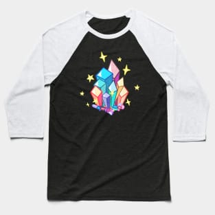 Sparkly Gemstones Baseball T-Shirt